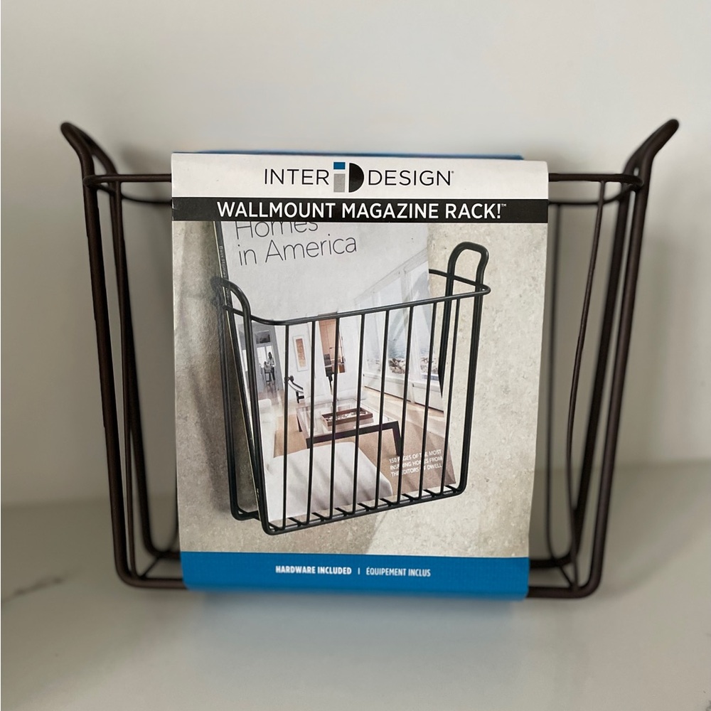 InterDesign Wallmount Magazine Rack - Picture 2 of 4